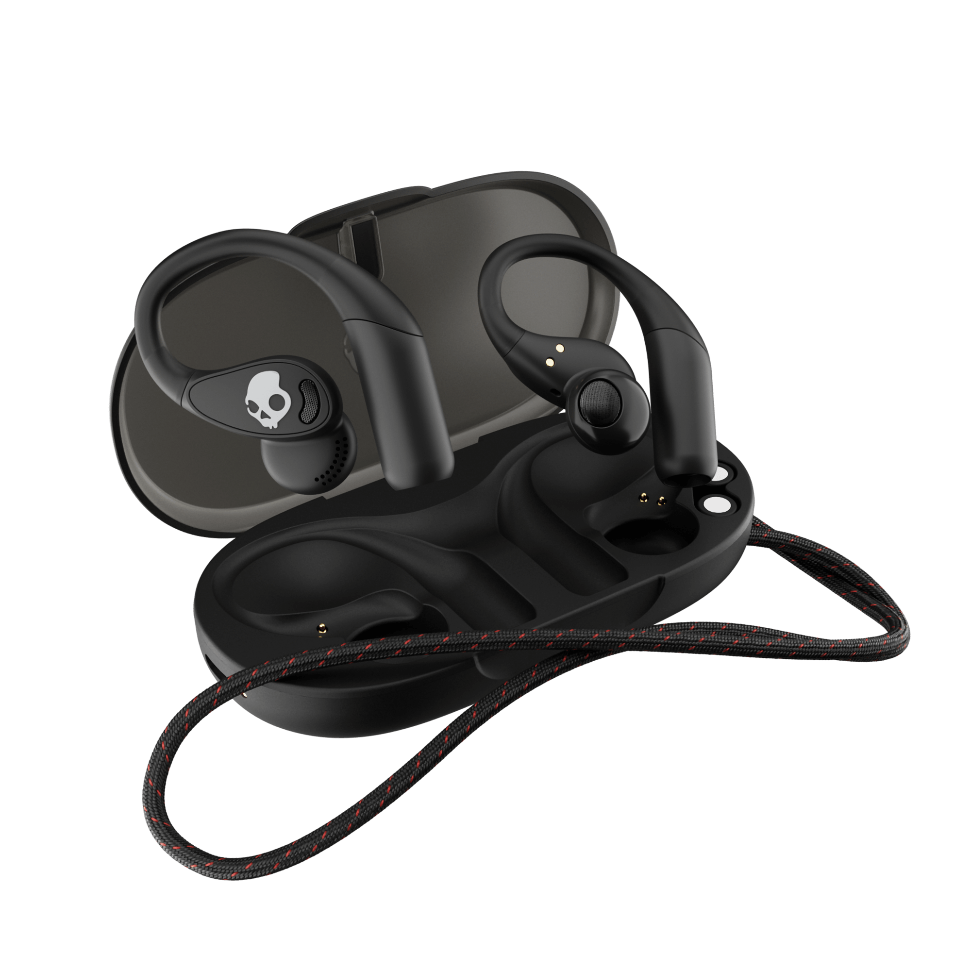 Skullcandy Push 540 Open hanger-style open-ear true wireless earbuds with secure over-ear fit | True Black
