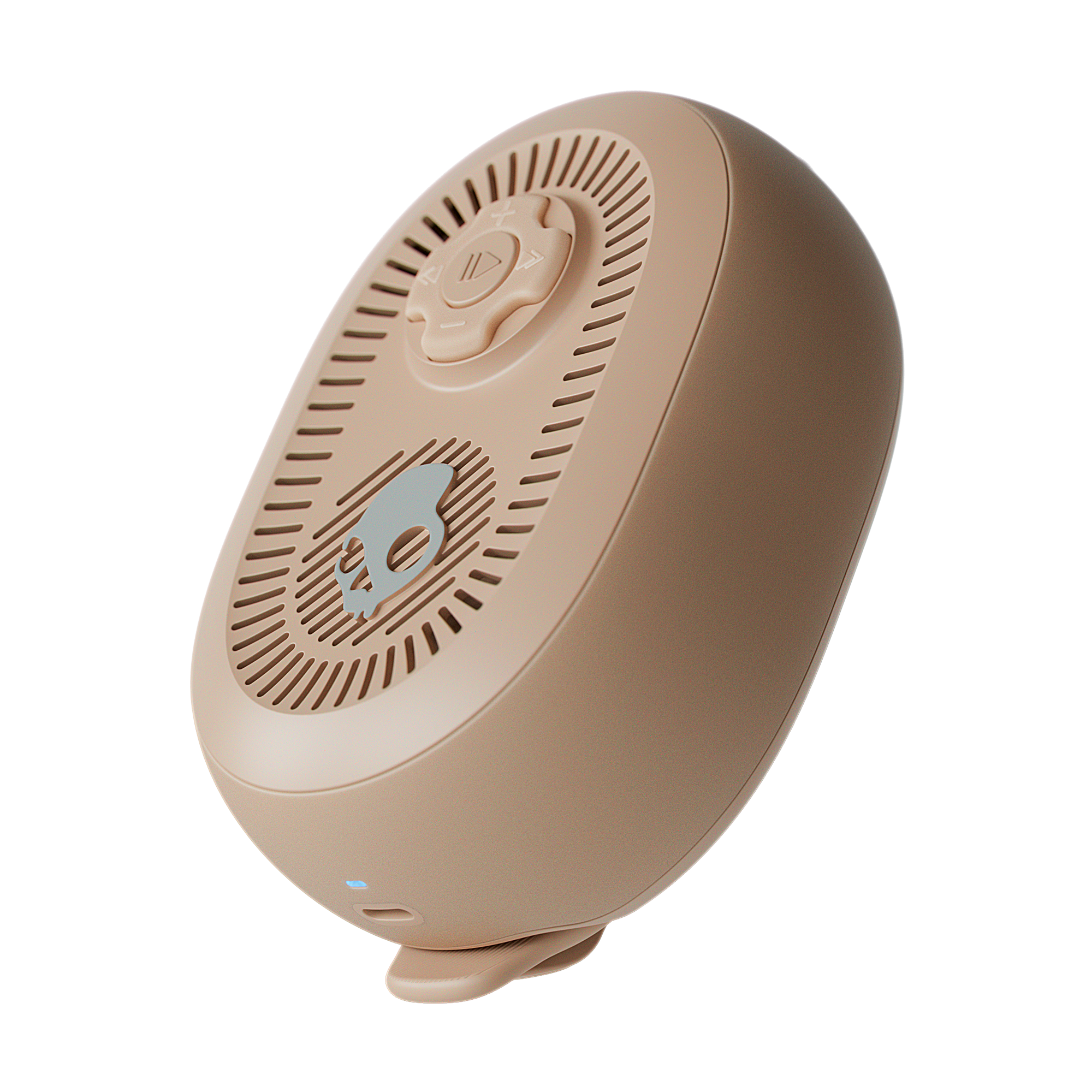 Beige speaker with a white background | Primer