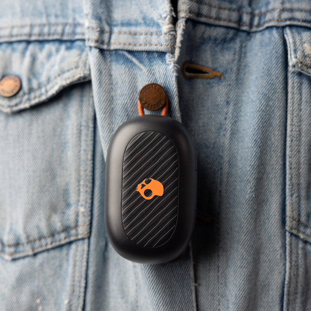 Black/Orange