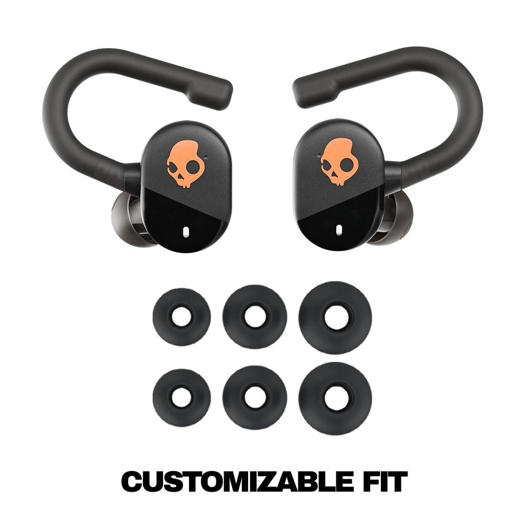Black/Orange
