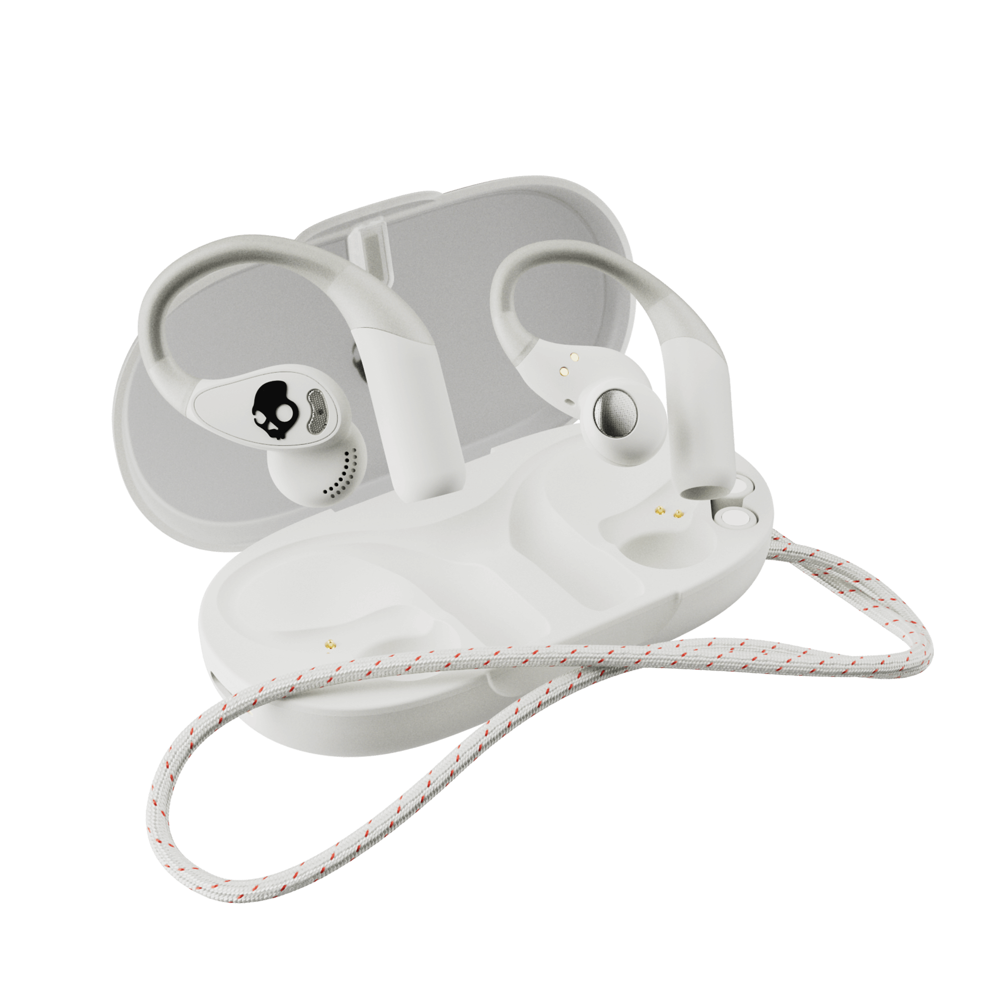 Skullcandy Push 540 Open hanger-style open-ear true wireless earbuds with secure over-ear fit | Bone