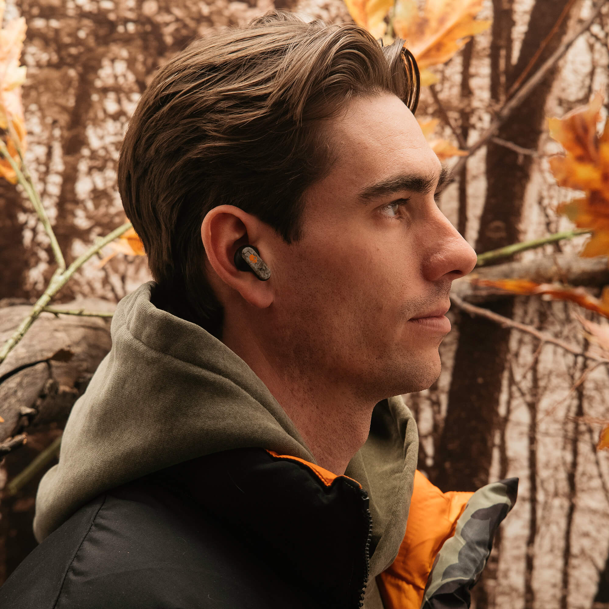 Realtree APX Black/Orange